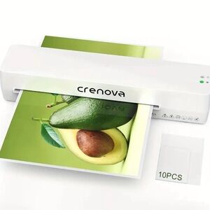 Laminator Machine 9 Inch Thermal With Paper Cutter Desktop Hot Cold Laminating